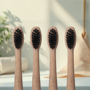 Bamboo Electric Toothbrush Replacement Heads - 4 Pack